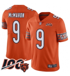 Youth Chicago Bears 9 Jim McMahon Orange Alternate 100th Season Limited Football Jersey Youth Chicago Bears 9 Jim McMahon Orange Alternate 100th Season Limited Football Jersey