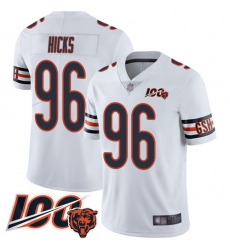 Youth Chicago Bears 96 Akiem Hicks White Vapor Untouchable Limited Player 100th Season Football Jersey Youth Chicago Bears 96 Akiem Hicks White Vapor Untouchable Limited Player 100th Season Football Jersey