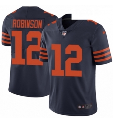 Youth Nike Chicago Bears 12 Allen Robinson Navy Blue Alternate Vapor Untouchable Elite Player NFL Jersey Youth Nike Chicago Bears 12 Allen Robinson Navy Blue Alternate Vapor Untouchable Elite Player NFL Jersey