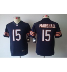 Youth Nike Chicago Bears #15 Marshall Blue Color Limited Jerseys Youth Nike Chicago Bears #15 Marshall Blue Color Limited Jerseys