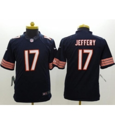 Youth Nike Chicago Bears #17 Alshon Jeffery Navy Blue Team Color Stitched NFL Limited Jersey Youth Nike Chicago Bears #17 Alshon Jeffery Navy Blue Team Color Stitched NFL Limited Jersey