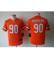 Youth Nike Chicago Bears #90 Julius Peppers Orange Color Limited Jerseys Youth Nike Chicago Bears #90 Julius Peppers Orange Color Limited Jerseys