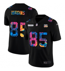 Cincinnati Bengals 85 Tee Higgins Men Nike Multi Color Black 2020 NFL Crucial Catch Vapor Untouchable Limited Jersey Cincinnati Bengals 85 Tee Higgins Men Nike Multi Color Black 2020 NFL Crucial Catch Vapor Untouchable Limited Jersey