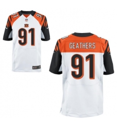 Men Nike Cincinnati Bengals #91 Robert Geathers White Untouchable Vapor Limited jersey Men Nike Cincinnati Bengals #91 Robert Geathers White Untouchable Vapor Limited jersey