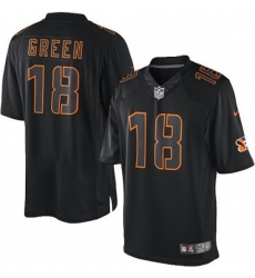 Mens Nike Cincinnati Bengals 18 AJ Green Limited Black Impact NFL Jersey Mens Nike Cincinnati Bengals 18 AJ Green Limited Black Impact NFL Jersey