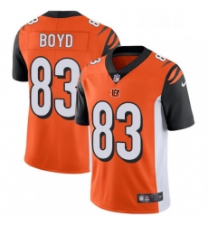 Mens Nike Cincinnati Bengals 83 Tyler Boyd Vapor Untouchable Limited Orange Alternate NFL Jersey Mens Nike Cincinnati Bengals 83 Tyler Boyd Vapor Untouchable Limited Orange Alternate NFL Jersey