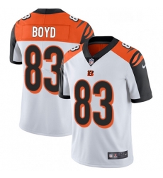 Mens Nike Cincinnati Bengals 83 Tyler Boyd Vapor Untouchable Limited White NFL Jersey Mens Nike Cincinnati Bengals 83 Tyler Boyd Vapor Untouchable Limited White NFL Jersey