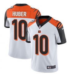 Nike Bengals #10 Kevin Huber White Mens Stitched NFL Vapor Untouchable Limited Jersey Nike Bengals #10 Kevin Huber White Mens Stitched NFL Vapor Untouchable Limited Jersey