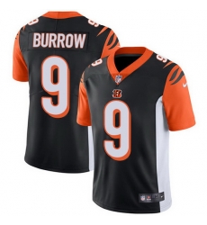 Nike Bengals 9 Joe Burrow Black Team Color Men Stitched NFL Vapor Untouchable Limited Jersey Nike Bengals 9 Joe Burrow Black Team Color Men Stitched NFL Vapor Untouchable Limited Jersey