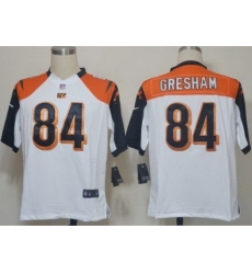 Nike Cincinnati Bengals 84 Jermaine Gresham White Game NFL Jersey Nike Cincinnati Bengals 84 Jermaine Gresham White Game NFL Jersey