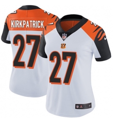 Nike Bengals #27 Dre Kirkpatrick White Womens Stitched NFL Vapor Untouchable Limited Jersey Nike Bengals #27 Dre Kirkpatrick White Womens Stitched NFL Vapor Untouchable Limited Jersey