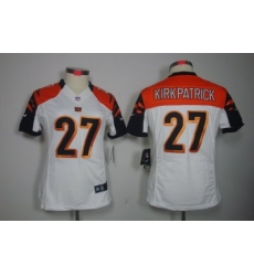 Women Nike Cincinnati Bengals #27 Dre Kirkpatrick White Color Limited Jerseys Women Nike Cincinnati Bengals #27 Dre Kirkpatrick White Color Limited Jerseys