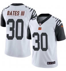 Nike Bengals #30 Jessie Bates III White Youth Stitched NFL Limited Rush Jersey Nike Bengals #30 Jessie Bates III White Youth Stitched NFL Limited Rush Jersey