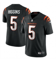 Youth Cincinnati Bengals 5 Tee Higgins Black Vapor Untouchable Limited Stitched Jersey Youth Cincinnati Bengals 5 Tee Higgins Black Vapor Untouchable Limited Stitched Jersey