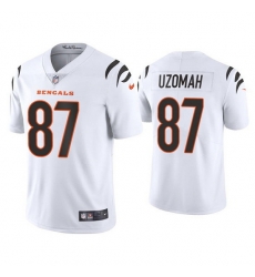 Youth Cincinnati Bengals 87 C J Uzomah White Vapor Untouchable Limited Stitched Jersey Youth Cincinnati Bengals 87 C J Uzomah White Vapor Untouchable Limited Stitched Jersey