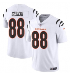 Youth Cincinnati Bengals 88 Mike Gesicki White Vapor Untouchable Limited Stitched Jerseys Youth Cincinnati Bengals 88 Mike Gesicki White Vapor Untouchable Limited Stitched Jerseys
