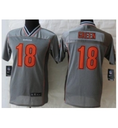 Youth Nike Cincinnati Bengals 18 A.J.Green Grey Vapor Elite NFL Jerseys Youth Nike Cincinnati Bengals 18 A.J.Green Grey Vapor Elite NFL Jerseys