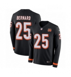 Youth Nike Cincinnati Bengals 25 Giovani Bernard Limited Black Therma Long Sleeve NFL Jersey Youth Nike Cincinnati Bengals 25 Giovani Bernard Limited Black Therma Long Sleeve NFL Jersey