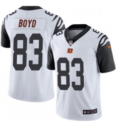Youth Nike Cincinnati Bengals 83 Tyler Boyd Limited White Rush Vapor Untouchable NFL Jersey Youth Nike Cincinnati Bengals 83 Tyler Boyd Limited White Rush Vapor Untouchable NFL Jersey