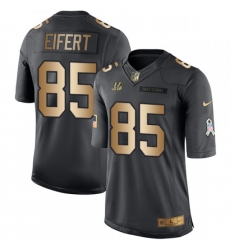Youth Nike Cincinnati Bengals 85 Tyler Eifert Limited BlackGold Salute to Service NFL Jersey Youth Nike Cincinnati Bengals 85 Tyler Eifert Limited BlackGold Salute to Service NFL Jersey