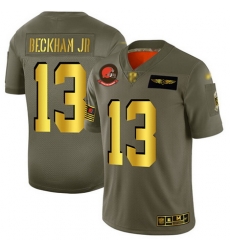 Browns 13 Odell Beckham Jr Camo Gold Men Stitched Football Limited 2019 Salute To Service Jersey Browns 13 Odell Beckham Jr Camo Gold Men Stitched Football Limited 2019 Salute To Service Jersey