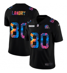 Cleveland Browns 80 Jarvis Landry Men Nike Multi Color Black 2020 NFL Crucial Catch Vapor Untouchable Limited Jersey Cleveland Browns 80 Jarvis Landry Men Nike Multi Color Black 2020 NFL Crucial Catch Vapor Untouchable Limited Jersey