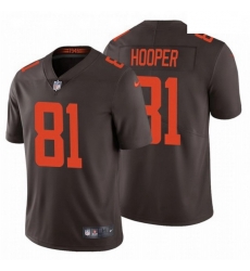 Men Cleveland Browns 81 Austin Hooper 2020 NFL Stitched Alternate Vapor Limited Brown Nike Jersey Men Cleveland Browns 81 Austin Hooper 2020 NFL Stitched Alternate Vapor Limited Brown Nike Jersey