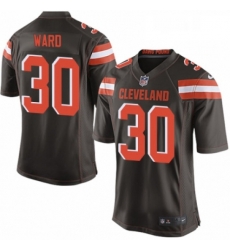 Mens Nike Cleveland Browns 30 Denzel Ward Game Brown Team Color NFL Jersey Mens Nike Cleveland Browns 30 Denzel Ward Game Brown Team Color NFL Jersey