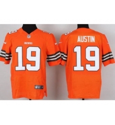 Nike Cleveland Browns 19 Miles Austin Orange Elite NFL Jersey Nike Cleveland Browns 19 Miles Austin Orange Elite NFL Jersey