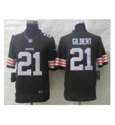 Nike Cleveland Browns 21 Justin Gilbert Brown Limited NFL Jersey Nike Cleveland Browns 21 Justin Gilbert Brown Limited NFL Jersey