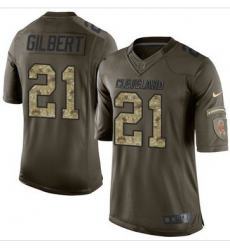 Nike Cleveland Browns #21 Justin Gilbert Green Men 27s Stitched NFL Limited Salute to Service Jersey Nike Cleveland Browns #21 Justin Gilbert Green Men 27s Stitched NFL Limited Salute to Service Jersey