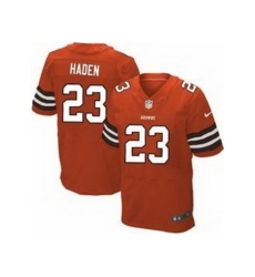 Nike Cleveland Browns 23 Joe Haden Orange Elite NFL Jersey Nike Cleveland Browns 23 Joe Haden Orange Elite NFL Jersey