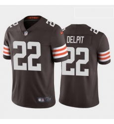 men grant delpit cleveland browns brown vapor limited jersey men grant delpit cleveland browns brown vapor limited jersey