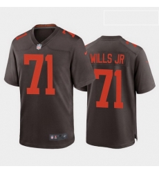 men jedrick wills cleveland browns brown alternate game jersey 2020 men jedrick wills cleveland browns brown alternate game jersey 2020