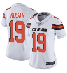 Nike Browns #19 Bernie Kosar White Womens Stitched NFL Vapor Untouchable Limited Jersey Nike Browns #19 Bernie Kosar White Womens Stitched NFL Vapor Untouchable Limited Jersey