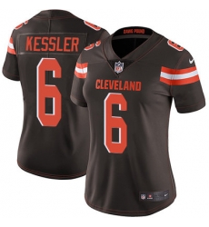 Nike Browns #6 Cody Kessler Brown Team Color Womens Stitched NFL Vapor Untouchable Limited Jersey Nike Browns #6 Cody Kessler Brown Team Color Womens Stitched NFL Vapor Untouchable Limited Jersey
