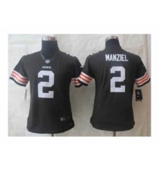 Nike Women Jerseys Cleveland Browns #2 Manziel brown Nike Women Jerseys Cleveland Browns #2 Manziel brown