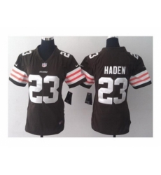 Nike Women Jerseys Cleveland Browns #23 Joe Haden brown Nike Women Jerseys Cleveland Browns #23 Joe Haden brown