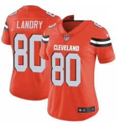 Womens Nike Cleveland Browns 80 Jarvis Landry Orange Alternate Vapor Untouchable Limited Player NFL Jersey Womens Nike Cleveland Browns 80 Jarvis Landry Orange Alternate Vapor Untouchable Limited Player NFL Jersey