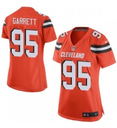 Womens Nike Cleveland Browns 95 Myles Garrett Game Orange Alternate NFL Jersey Womens Nike Cleveland Browns 95 Myles Garrett Game Orange Alternate NFL Jersey