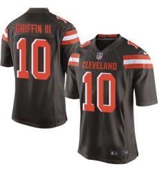 Nike Browns #10 Robert Griffin III Brown Team Color Youth Stitched NFL jersey Nike Browns #10 Robert Griffin III Brown Team Color Youth Stitched NFL jersey