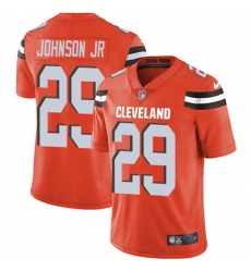 Youth Nike Browns #29 Duke Johnson Jr Orange Alternate Stitched NFL Vapor Untouchable Limited Jersey Youth Nike Browns #29 Duke Johnson Jr Orange Alternate Stitched NFL Vapor Untouchable Limited Jersey