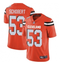 Youth Nike Browns #53 Joe Schobert Orange Alternate Stitched NFL Vapor Untouchable Limited Jersey Youth Nike Browns #53 Joe Schobert Orange Alternate Stitched NFL Vapor Untouchable Limited Jersey