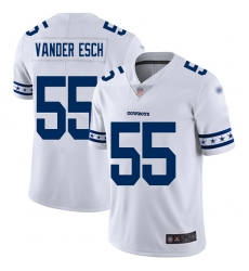 Cowboys 55 Leighton Vander Esch White Men Stitched Football Limited Team Logo Fashion Jersey Cowboys 55 Leighton Vander Esch White Men Stitched Football Limited Team Logo Fashion Jersey