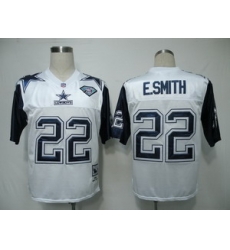 Dallas Cowboys 22 E.SMITH Throwback 75TH white Jerseys Dallas Cowboys 22 E.SMITH Throwback 75TH white Jerseys