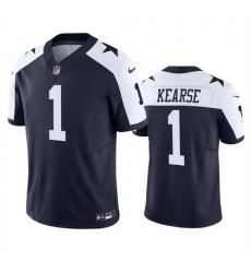 Men Dallas Cowboys 1 Jayron Kearse Navy White 2023 F U S E Vapor Limited Stitched Football Jersey Men Dallas Cowboys 1 Jayron Kearse Navy White 2023 F U S E Vapor Limited Stitched Football Jersey