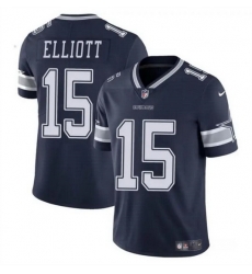 Men Dallas Cowboys 15 Ezekiel Elliott Navy Vapor Untouchable Limited Stitched Football Jersey Men Dallas Cowboys 15 Ezekiel Elliott Navy Vapor Untouchable Limited Stitched Football Jersey