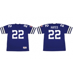 Men Dallas Cowboys 22 Bob Hayes Royal 1969 Throwback Limited Football Stitched Jersey