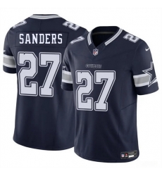 Men Dallas Cowboys 27 Miles Sanders Navy 2025 F U S E Vapor Untouchable Limited Stitched Football Jersey