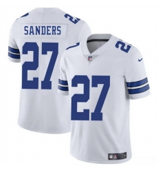 Men Dallas Cowboys 27 Miles Sanders White 2025 Vapor Untouchable Limited Stitched Football Jersey